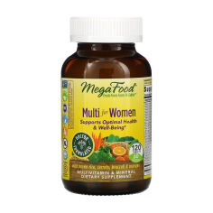 Акція на Мультивітаміни та мінерали MegaFood Multi for Women для жінок, 120 таблеток від Eva