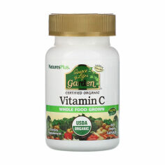 Акція на Дієтична добавка вітаміни в капсулах NaturesPlus Source Of Life Garden Вітамін C 500 мг, 60 шт від Eva