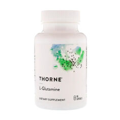 Акция на Дієтична добавка амінокислота Thorne Research L-Glutamine, 90 шт от Eva
