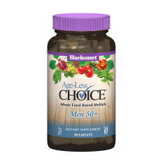 Акція на Дієтична добавка мультивітаміни в капсулах Bluebonnet Nutrition Age-Less Choice Men 50+, 90 шт від Eva