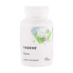 Акция на Дієтична добавка амінокислота в капсулах Thorne Research Taurin, 90 шт от Eva