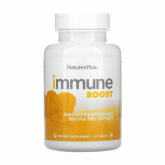 Акция на Дієтична добавка вітаміни в таблетках NaturesPlus Immune Boost підвищення імунітету, 60 шт от Eva