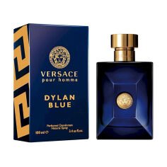 Акция на Парфумований дезодорант-спрей Versace Dylan Blue Pour Homme чоловічий, 100 мл от Eva