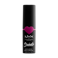Акція на Матова помада для губ NYX Professional Makeup Suede Matte Lipstick 32 Copenhagen, 3.5 г від Eva