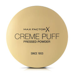 Акція на Компактна пудра для обличчя Max Factor Creme Puff Pressed Powder 81 Truly Fair, 14 г від Eva