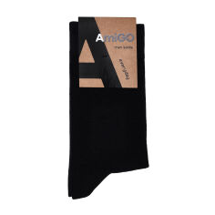 Акція на Шкарпетки чоловічі AmiGO PR01 класичні, чорні, розмір 29 від Eva