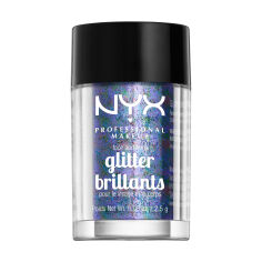 Акция на Глітер для обличчя та тіла NYX Professional Makeup Face & Body Glitter Brillants, 11 Violet, 2.5 г от Eva