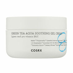 Акция на Заспокійливий гель-крем для обличчя COSRX Hydrium Green Tea Aqua Soothing Gel Cream з екстрактом зеленого чаю, 50 мл от Eva