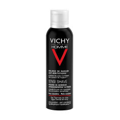 Акція на Піна для гоління Vichy Homme Anti-Irritation Shaving Foam для чутливої шкіри, 200 мл від Eva