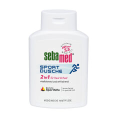 Акція на Гель для миття тіла та волосся Sebamed Sport Shower Gel 2 in 1 pH 5.5, 200 мл від Eva
