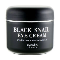 Акція на Крем для шкіри навколо очей Eyenlip Black Snail Eye Cream з муцином чорного равлика, 50 мл від Eva