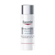 Акция на Денний засіб для обличчя Eucerin Hyaluron-Filler+3x Effect Day Care SPF15 для нормальної та комбінованої шкіри, 50 мл от Eva