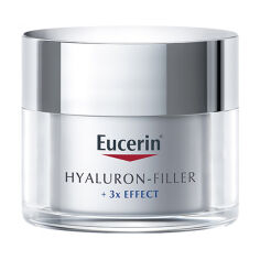 Акція на Денний крем для обличчя Eucerin Hyaluron-Filler+3x Effect SPF15 проти старіння, для сухої шкіри, 50 мл від Eva