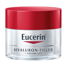 Акція на Денний крем для обличчя Eucerin Hyaluron-Filler+Volume-Lift SPF15, для сухої шкіри, 50 мл від Eva