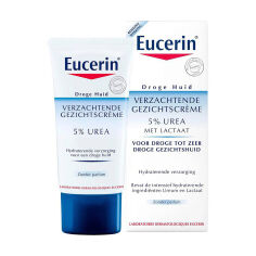 Акція на Пом'якшувальний крем для обличчя Eucerin UreaRepair Face Cream 5% Urea, 50 мл від Eva