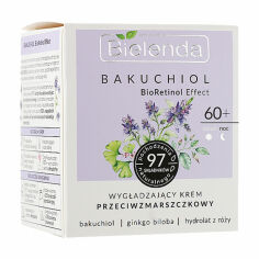 Акція на Розгладжувальний крем для обличчя Bielenda Bakuchiol BioRetinol Smoothing Cream, 50 мл від Eva