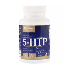Акція на Гідрокситриптофан Jarrow Formulas 5-HTP 100 мг, 60 капсул від Eva