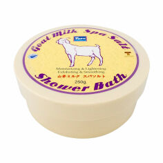 Акція на Скраб-сіль для душу Yoko Goat Milk Spa Salt Shower Bath з козячим молоком, 250 г від Eva
