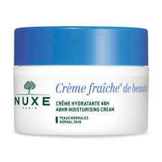 Акція на Зволожувальний та підтягувальний крем для обличчя Nuxe Creme Fraiche de Beaute Moisturising Plumping Cream 48H, 50 мл від Eva