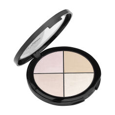 Акція на Палетка хайлайтеров для обличчя Aden Cosmetics Highlighter Palette, 22 г від Eva