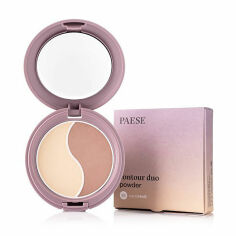 Акція на Пудра для контурування обличчя Paese Contour Duo Powder Nanorevit 200, 4.5 г від Eva