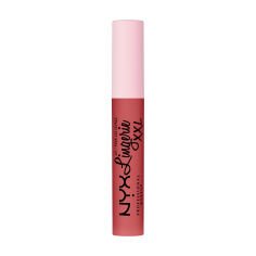 Акція на Рідка матова помада для губ NYX Professional Makeup Lip Lingerie XXL Matte Liquid Lipstick 03 Xxpose Me, 4 мл від Eva