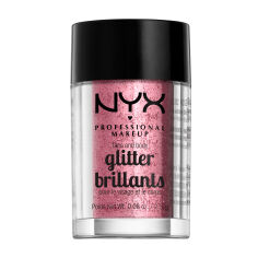 Акция на Глітер для обличчя та тіла NYX Professional Makeup Face & Body Glitter Brillants, 02 Rose, 2.5 г от Eva