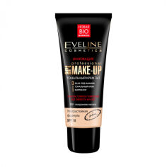 Акція на Ультрастійкий тональний крем Eveline Cosmetics Art Professional Make Up 3 в 1 SPF 10, Бежевий, 30 мл від Eva