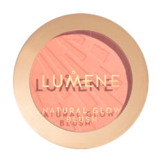 Акція на Компактні рум'яна для обличчя Lumene Natural Glow Blush, 01 Coral Glow, 4 г від Eva