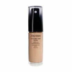 Акція на Тональна основа-флюїд для обличчя Shiseido Synchro Skin Glow Luminizing Fluid Foundation SPF 20 Rose 4, 30 мл від Eva