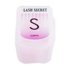 Акція на Бігуді для ламінування вій Lash Secret з насічками, розмір S Curve, 1 пара від Eva