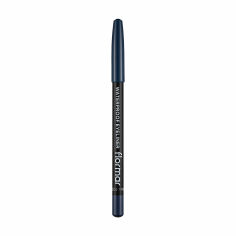 Акція на Водостійкий олівець для очей Flormar Waterproof Eyeliner 103 Navy Blue, 1.14 г від Eva