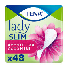 Акція на Урологічні прокладки жіночі TENA Lady Slim Ultra Mini, 48 шт від Eva