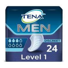 Акція на Урологічні прокладки чоловічі TENA Men Active Fit Level 1, 24 шт від Eva