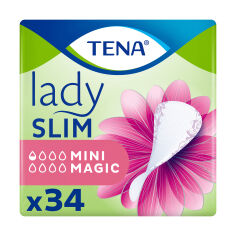 Акція на Урологічні прокладки жіночі TENA Lady Slim Mini Magic, 34 шт від Eva