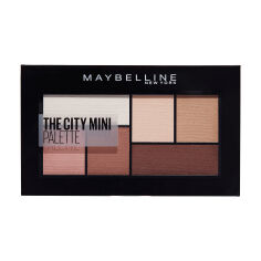 Акція на Палетка тіней для повік Maybelline New York The City Mini Palette 480 Matte About Town, 6 г від Eva