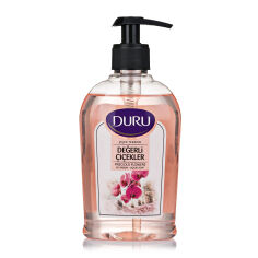 Акція на Рідке мило DURU з квітковим ароматом, 300 мл від Eva