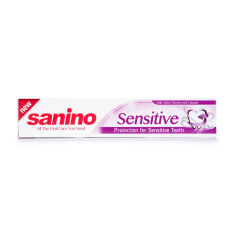Акція на Зубна паста Sanino Захист для чутливих зубів, 100 мл від Eva