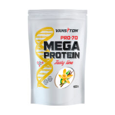 Акція на Дієтична добавка протеїн Vansiton Mix Protein Pro-70 Ваніль, 450 г від Eva