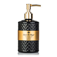 Акція на Крем-мило рідке Savon De Royal Luxury Hand Soap Black Pearl, 500 мл від Eva