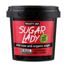 Акція на Скраб для тела Beauty Jar Sugar Lady пом’якшувальний, 180 г від Eva