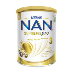 Акція на Суха суміш NAN 3 Supreme Pro з 6 олігосахаридами та подвійним пробіотиком для харчування дітей від 12 місяців, 800 г від Eva