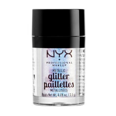 Акция на Глітер для обличчя та тіла NYX Professional Makeup Metallic Glitter Paillettes, 05 Lumi-Lite, 2.5 г от Eva