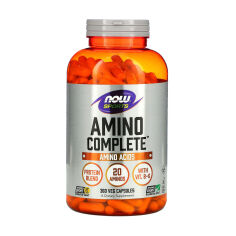 Акція на Дієтична добавка амінокислота в капсулах NOW Foods Sports Amino Complete Аміно Комплекс, 360 шт від Eva