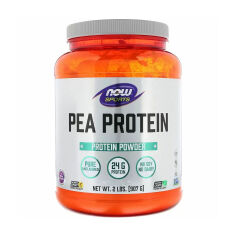 Акция на Дієтична добавка в порошку NOW Foods Pea Protein Протеїн гороховий, 907 г от Eva