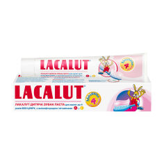Акція на Дитяча зубна паста Lacalut до 4 років, 50 мл від Eva