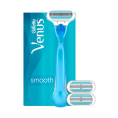 Акція на Набір для гоління жіночий Gillette Venus (бритвена ручка, 1 шт + змінні картриджі, 3 шт) від Eva