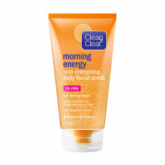 Акція на Скраб для обличчя Clean & Clear Morning Energy Skin Energising Daily Facial Scrub Енергія ранку, 150 мл від Eva
