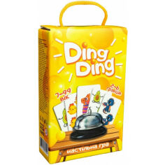 Акція на Настільна гра карткова (5-7 років) Strateg Ding ding (укр) (30324) від Comfy UA