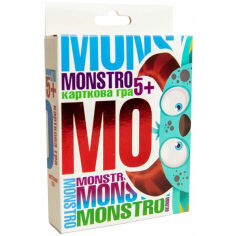 Акція на Настільна гра карткова (5-7 років) Strateg Monstro (укр) (32068) від Comfy UA